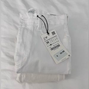 Bundle of Zara white jeans